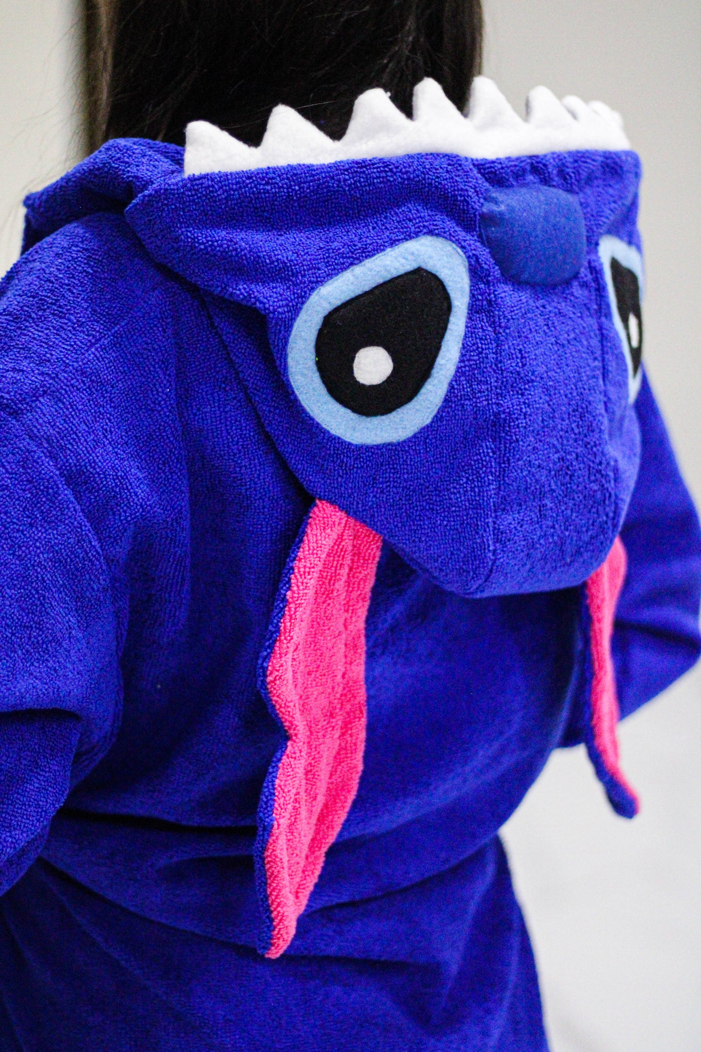 Bata de Baño Stitch Azul Unisex