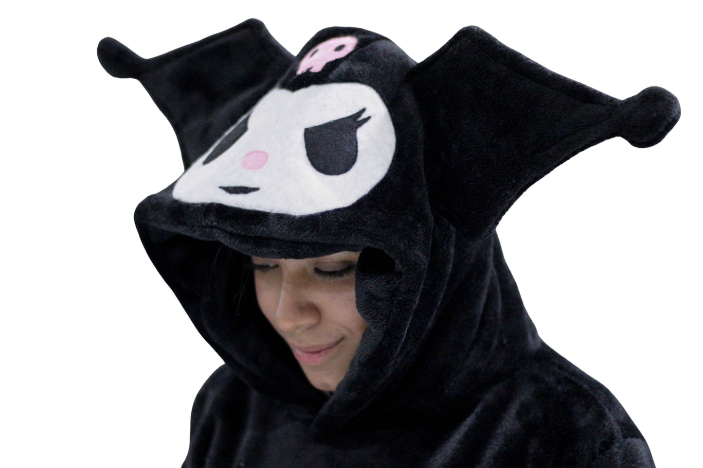 Sudadera Kuromi Unisex Suave y Termica