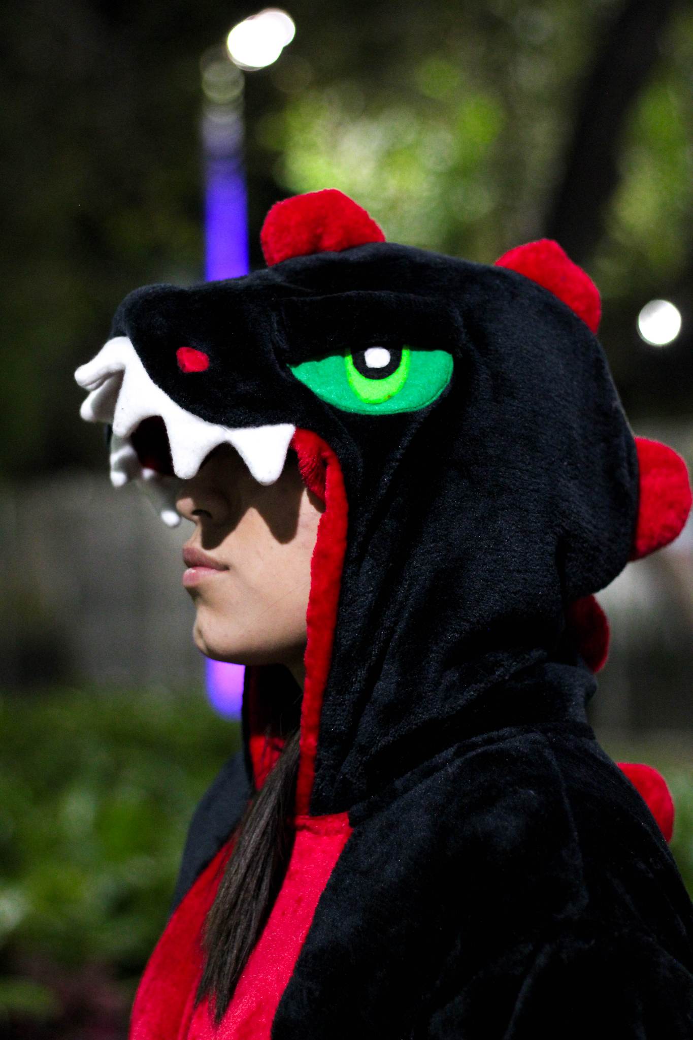 Kigurumi Pijama Dinosaurio Negro Unisex