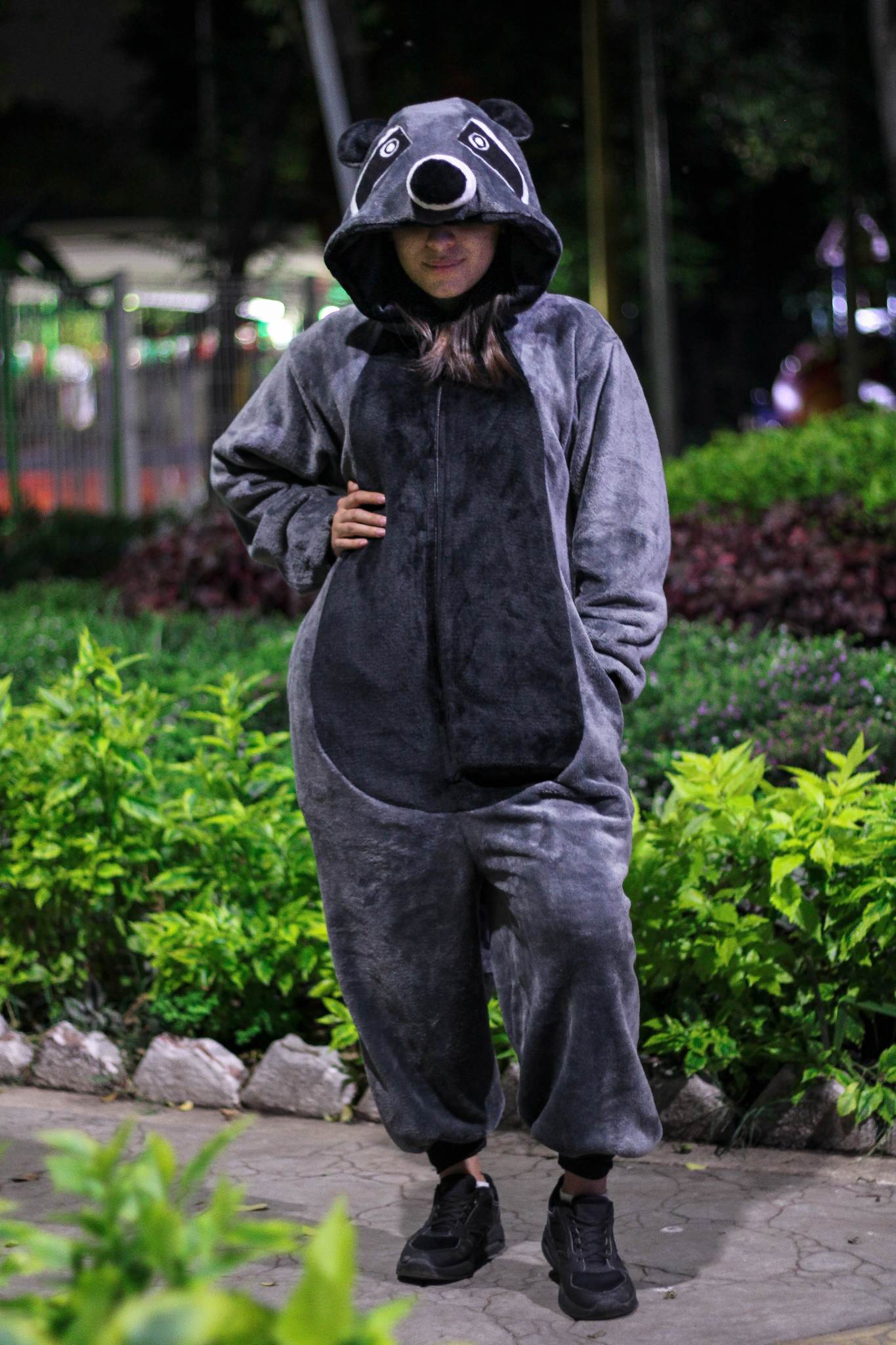 Kigurumi Pijama Mapache Unisex