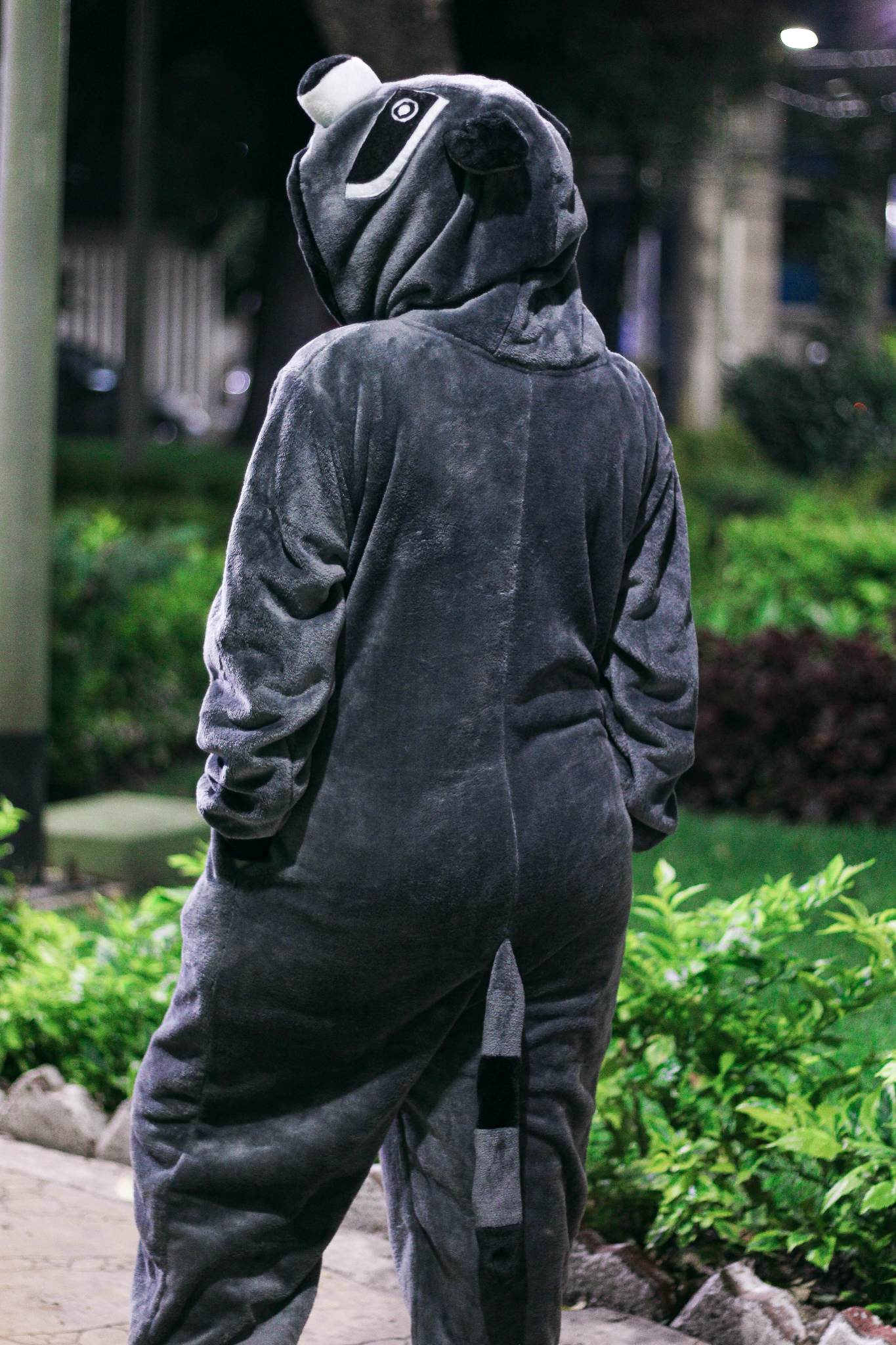 Kigurumi Pijama Mapache Unisex