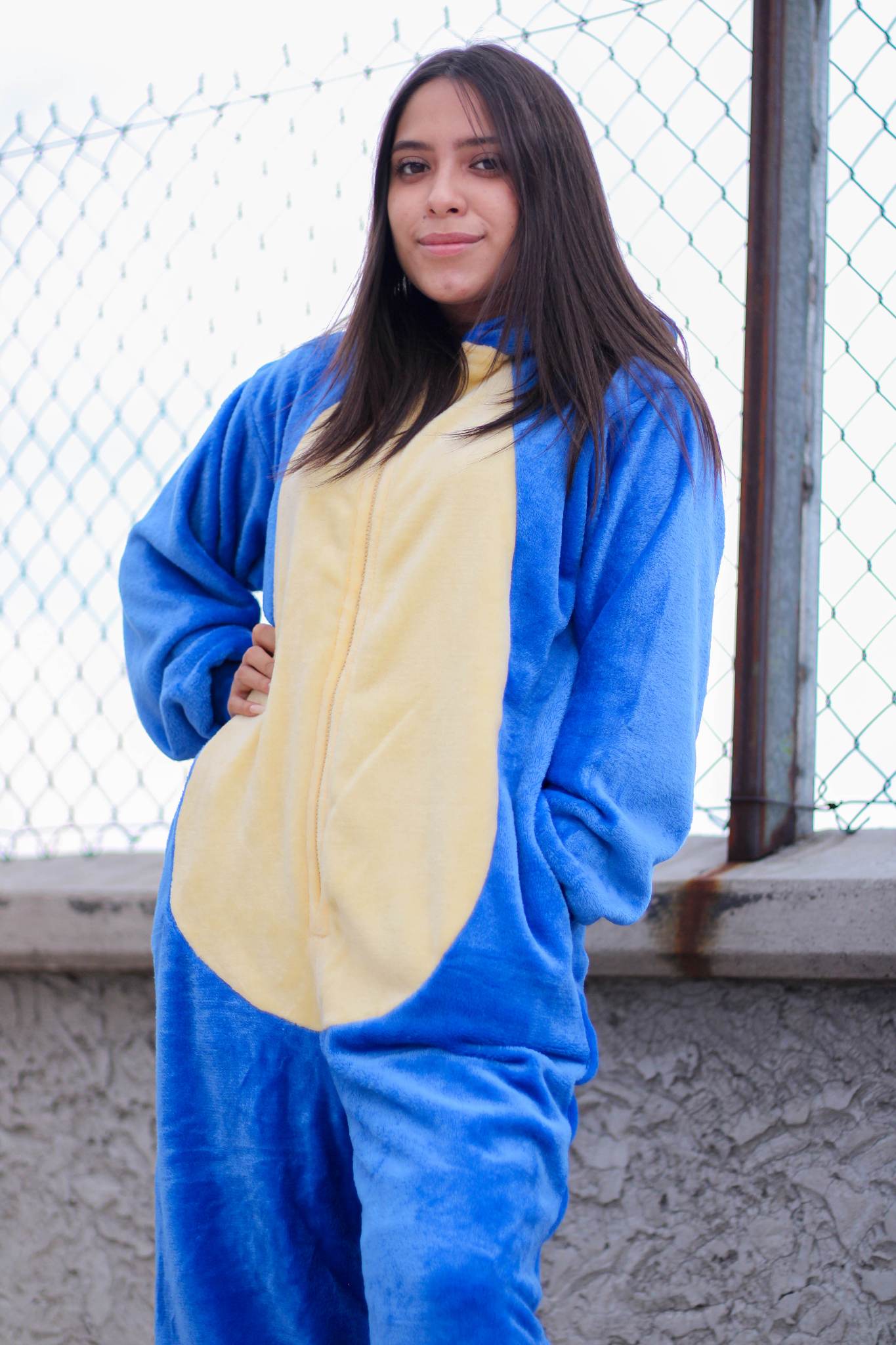 Kigurumi Pijama Sonic Azul Unisex