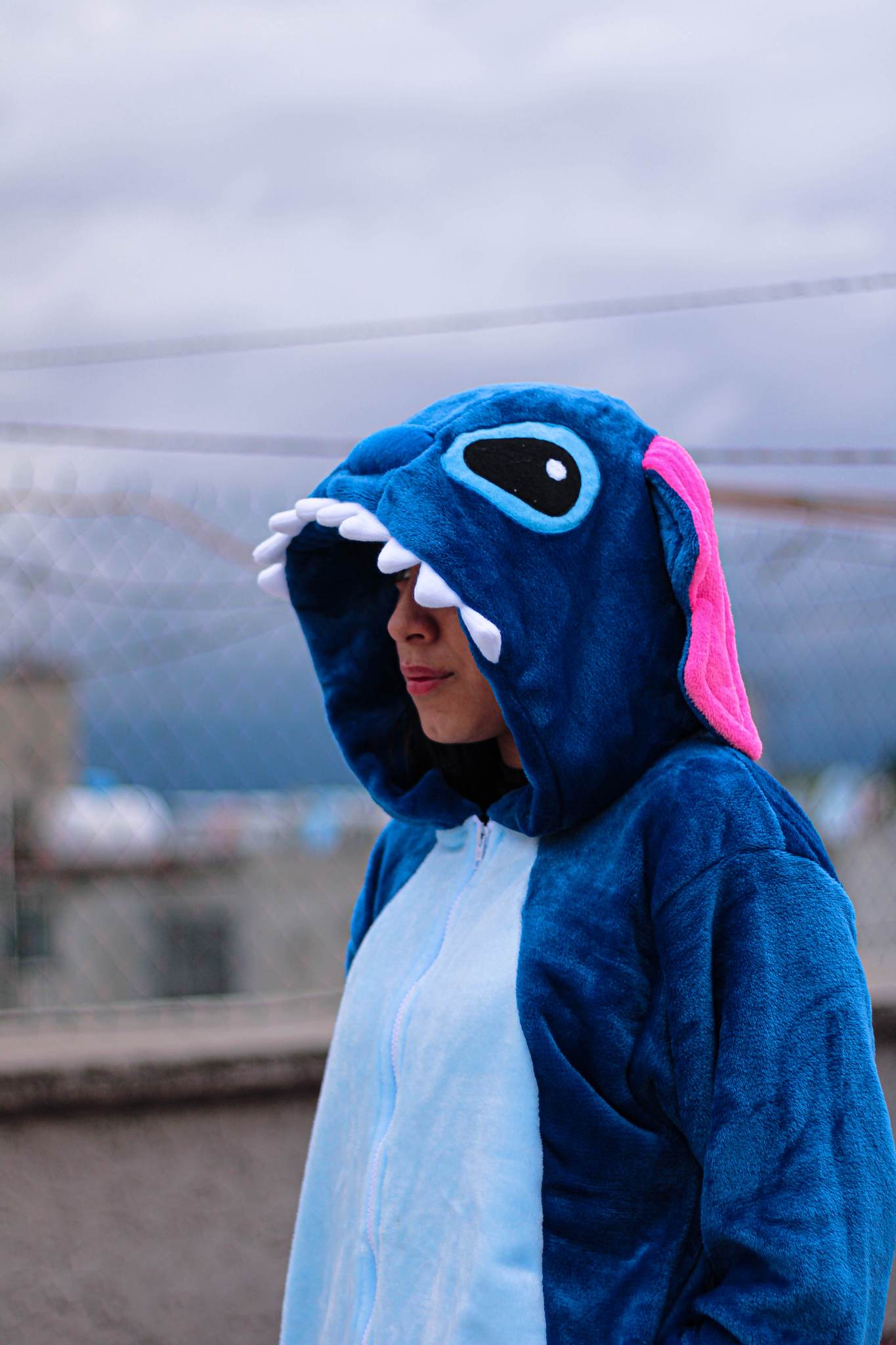 Kigurumi Pijama Stich Azul