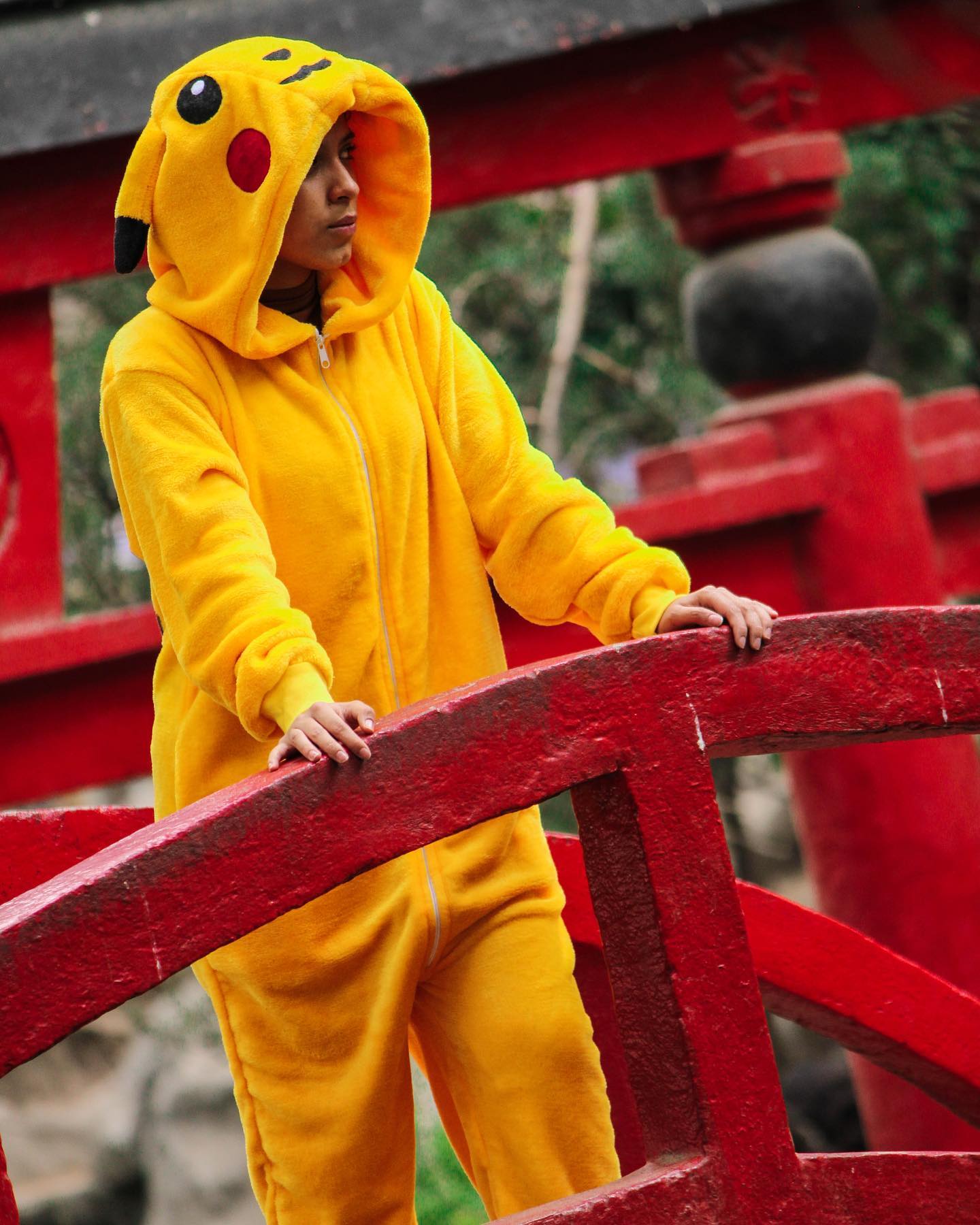 Kigurumi Pijama Pika Amarillo