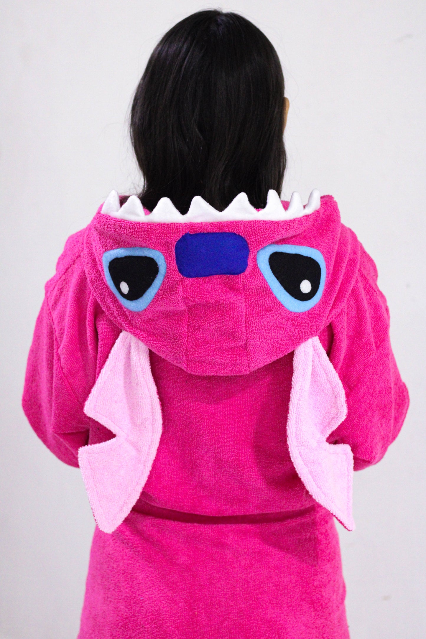 Bata de Baño Angela Stitch rosa