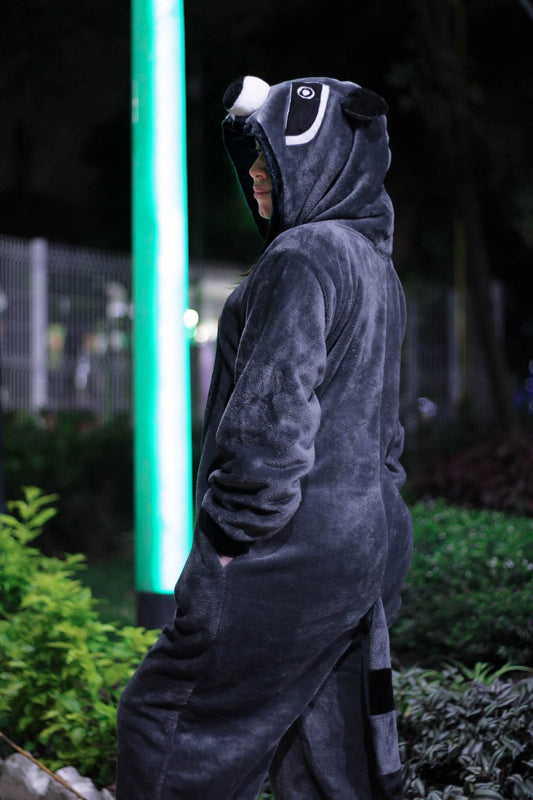 Kigurumi Pijama Mapache Unisex