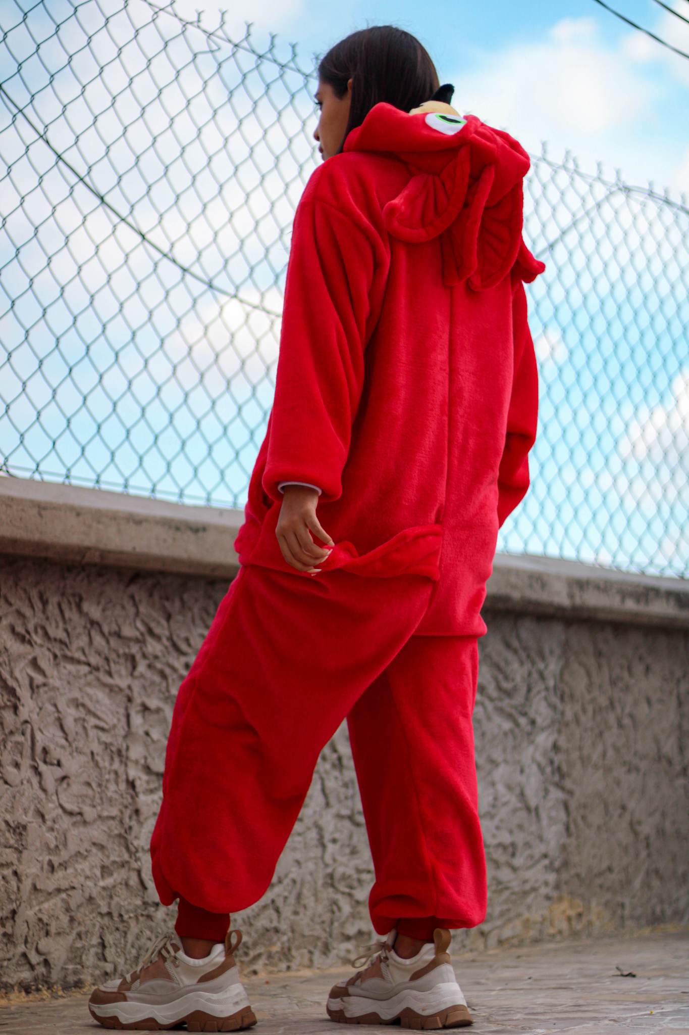 Kigurumi Pijama Sonic Rojo Unisex