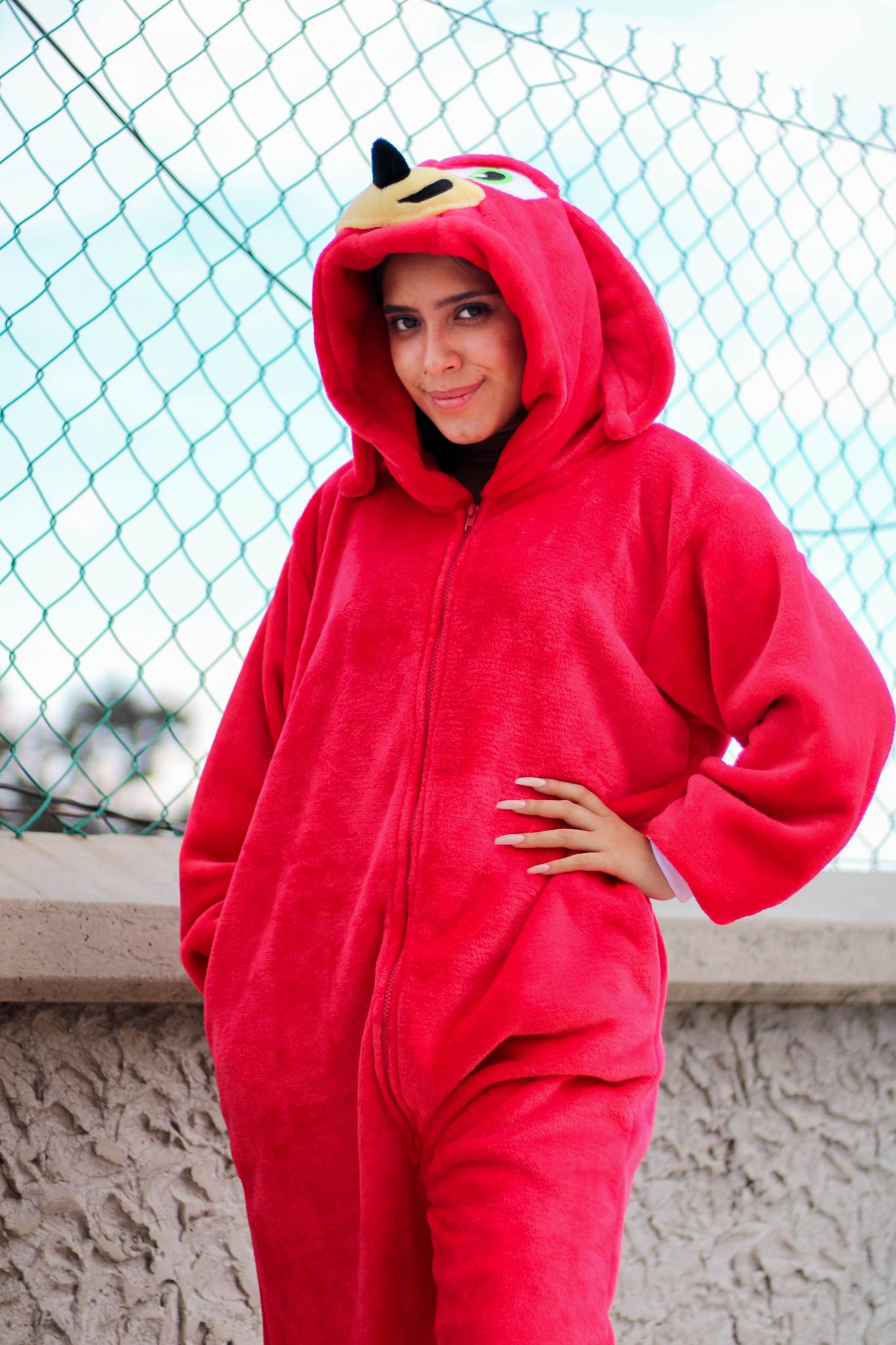 Kigurumi Pijama Sonic Rojo Unisex